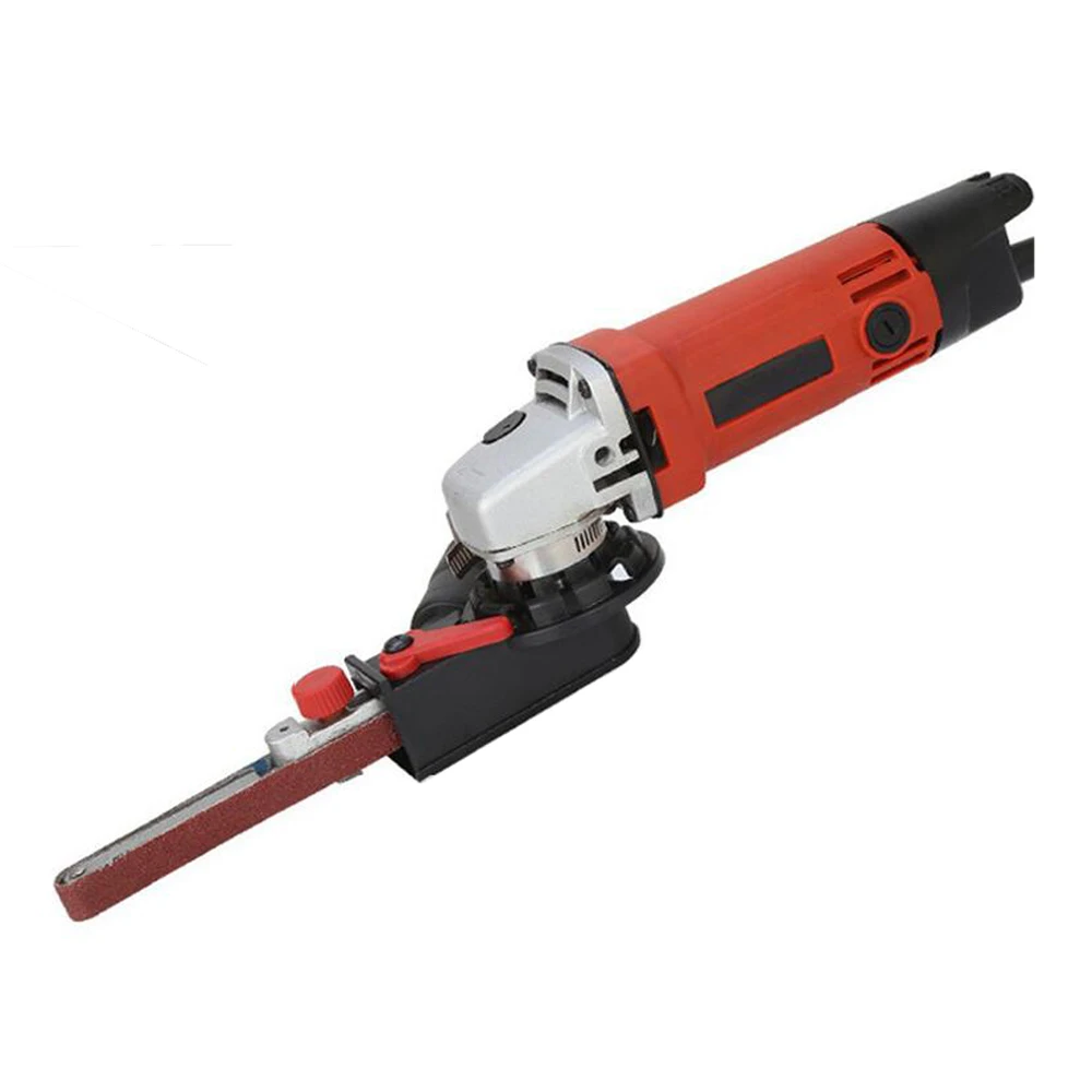 

Electric Sanding Belt Grinder Machines Mini Polishing Angle Grinding Adapter Attachments Wood Metal Sander Polisher Tools