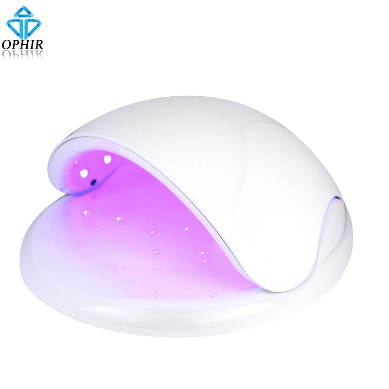 OPHIR 36W Professional LED Nail Lamp Light Nail Art Tool 110-240V with High Power Top Quality Golden/White _KD005