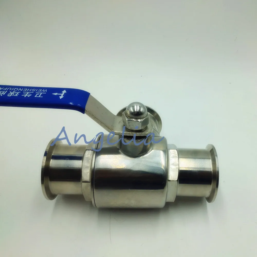 

Трехходовой зажимной соединитель из нержавеющей стали 316, 3/4 дюйма, Т-образный санитарный шаровой кран