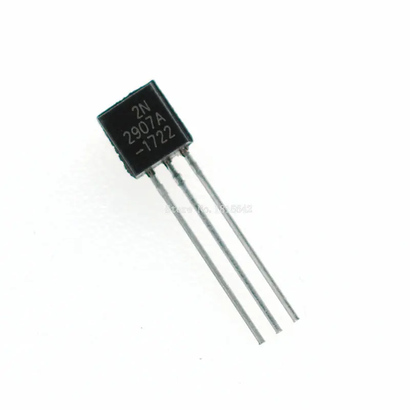 100PCS 2N2907A triode transistor PNP SILICON PLANAR TRANSISTORS TO-92 0.8A 60V PNP 2N2907