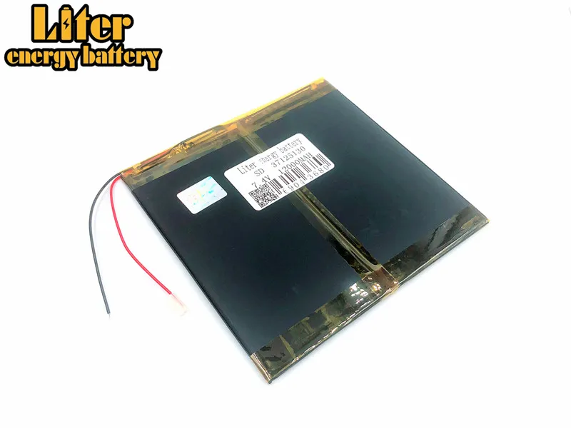 7.4V 12000mAH Li-ion battery 37125130 35125130 for M6,M6Pro ,M6Pro 3G ,Freelander PD800 Tablet PC, 37*125*130mm