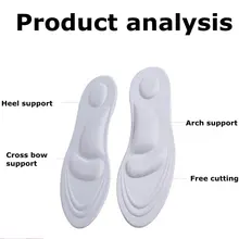 Breathable 4D Orthopedic Insoles for Running #2