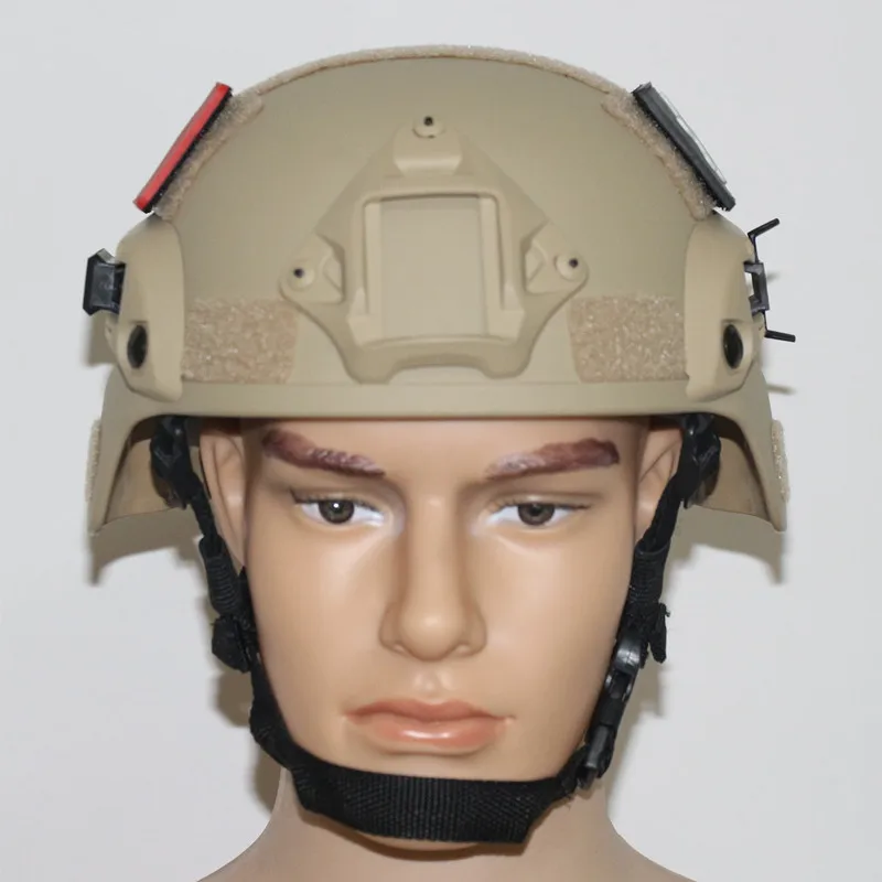 Casque Airsoft + Masque Complet Avec Lunettes Détachables - PJ Fast Rail NVG Paintball