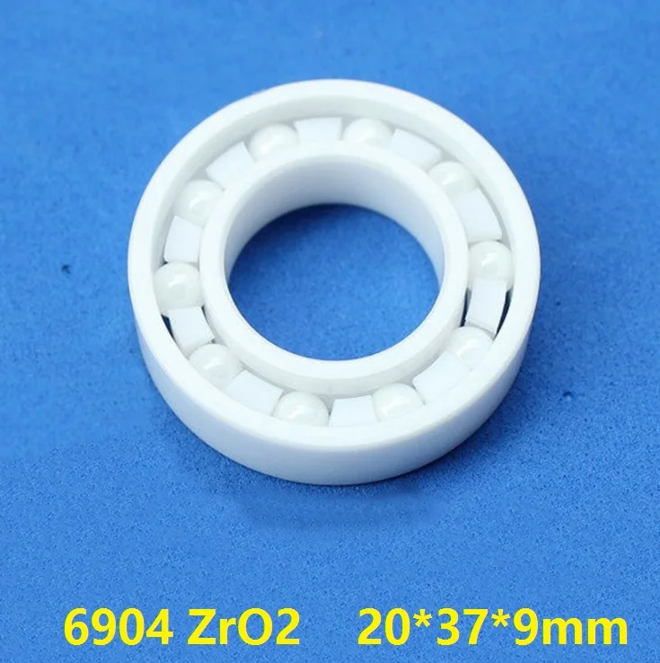 

6pcs/10pcs 6904 Full Ceramic bearing 20x37x9 mm ZrO2 Zirconia Ceramic deep groove ball bearing fishing reel 20*37*9mm