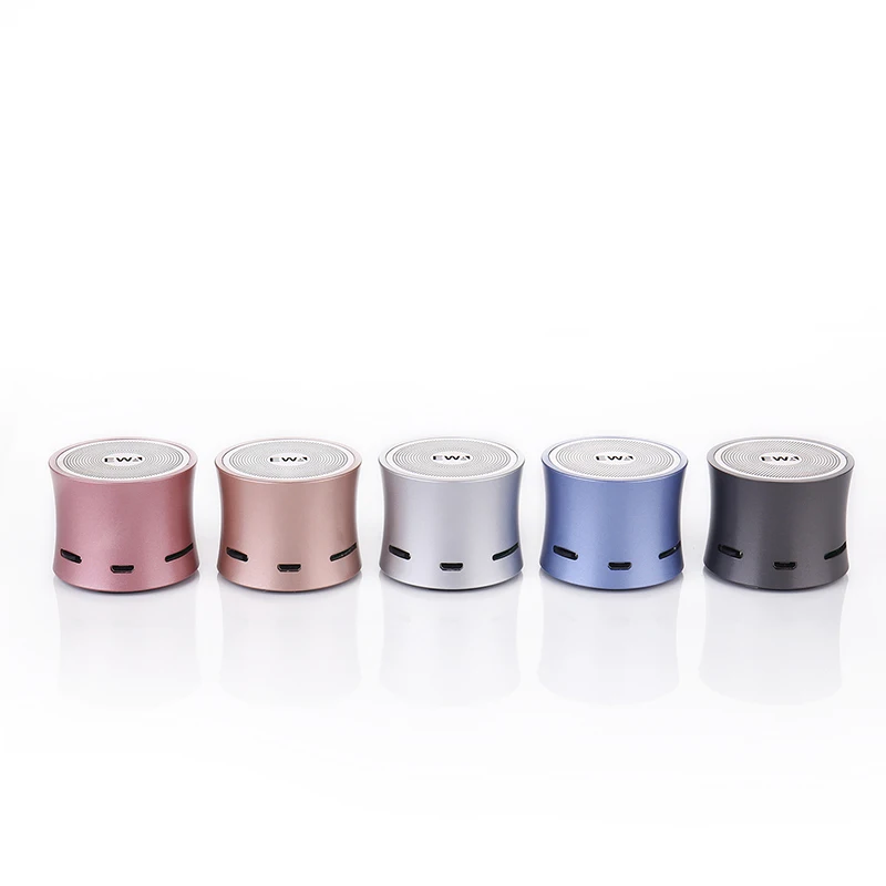 EWa A104 Portable Speaker For Phone/Tablet/PC Mini Wireless Bluetooth Speaker Metallic USB Input MP3 Player