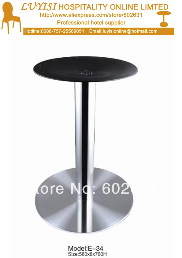 Stainless Steel Bar Table Leg