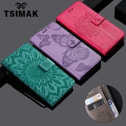 Leather Case For Samsung A15 A25 A35 A55 A05 A05S Flip Wallet Card Book Coque for Galaxy M15 M35 M55 M23 M33 M53 M54 5G Cover