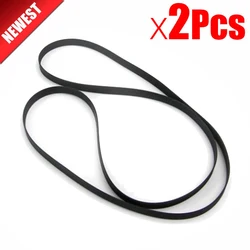 2Pcs Record player Turntable Belt Fit for Dual replacement belt belts for CS 415 420 435 440 455 460 503 550 600