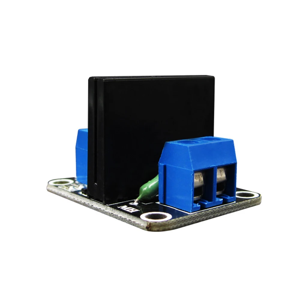 5 v 1 채널 ssr G3MB-202P 솔리드 스테이트 릴레이 모듈 저항 퓨즈가있는 240 v 2a 출력