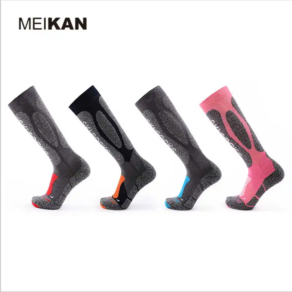 New Brand Winter Thermolite Thermal Ski Socks Soft Men Cotton Outdoor Keep Warm Snowboard Meias Women Wicking Sweat Cycling Sock