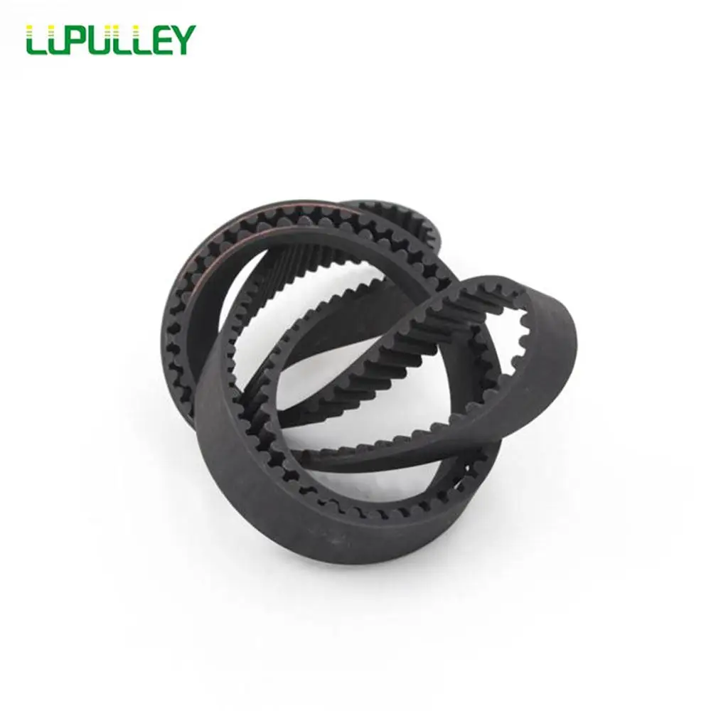 

LUPULLEY 1PC HTD8M Timing Belt 8mm Pitch 2272/2400/2600/2800/3048/3120/3200/3280/3600/4400/5120mm Length 25/30mm Belt Width