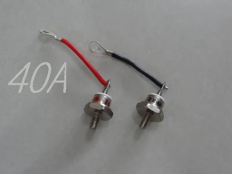 Free Shipping ZX25-12 25A ZX40-12 40A ZX70-12 70A Rectifier Diode With Wire Alternator Brushless Generator Rectifier