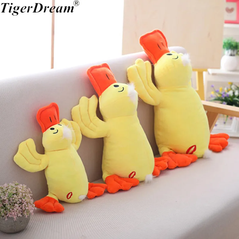 

Cute One Piece Lovely Animal Duck Toy Super Soft PP Cotton Stuffed Duck Plush Pillows Duck Dolls Cushions Toys 4 Size