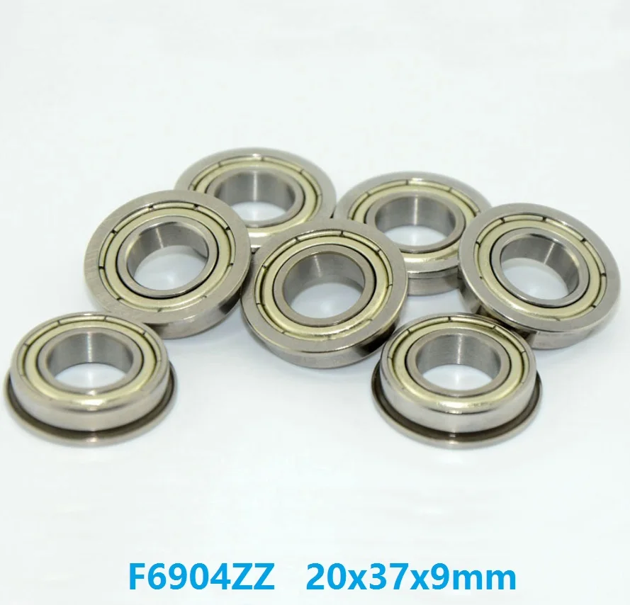 50pcs/lot F6904ZZ F6904Z F6904 ZZ Z 20x37x9 mm flange deep groove Ball Bearing double  20*37*9mm