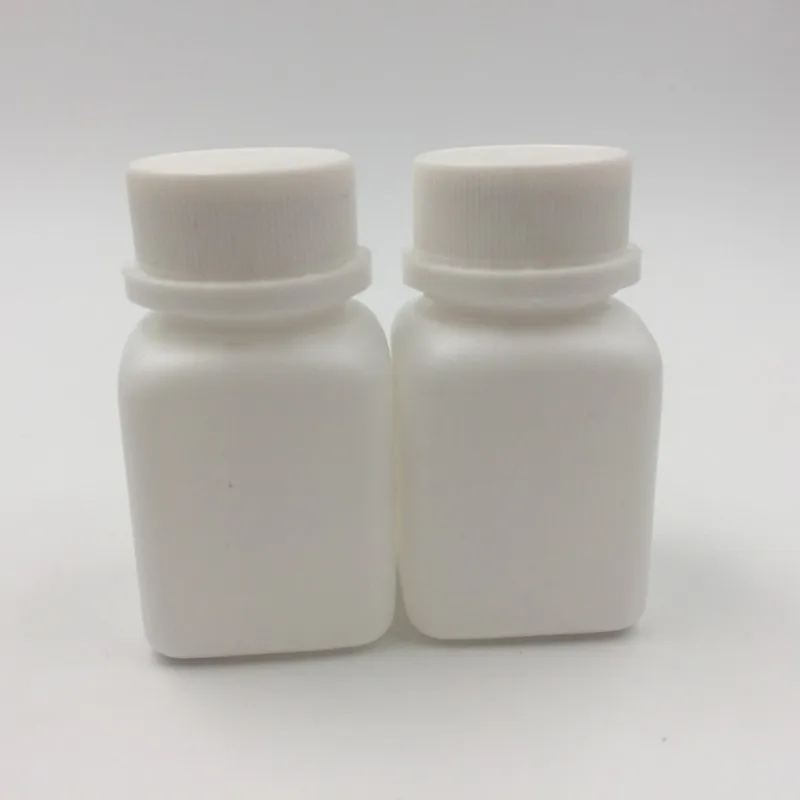 Free shipping 50pcs/lot 30ml 1oz Small HDPE Empty Pharmaceutical Pill Bottles White Capsules Container