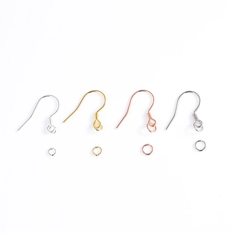 REGELIN 20pcs 4mm 925  Sterling Silver Gold plated Platinum plating Open Jump Ring Connectors for DIY Jewelry Making Findings