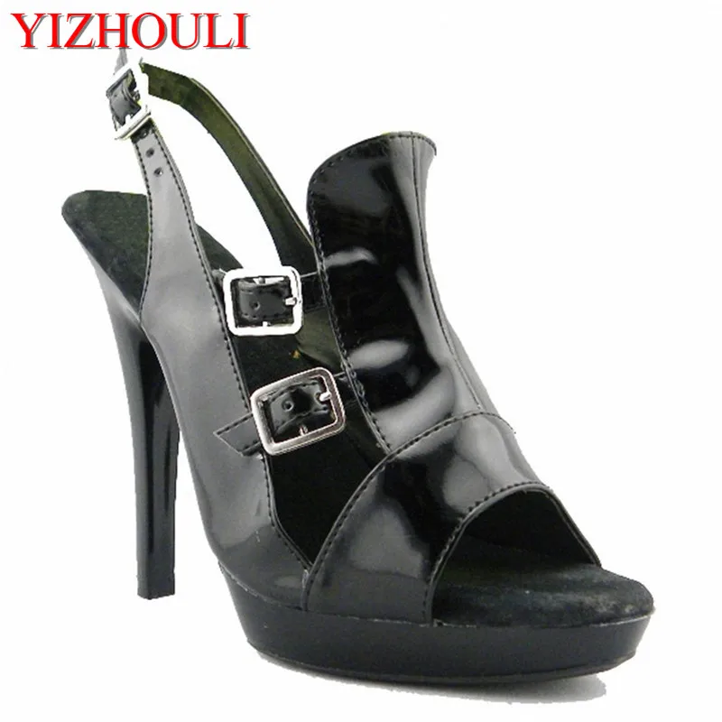 

Super comfortable specials 13CM high heel sandals The European and American actor performance shoes, sandals