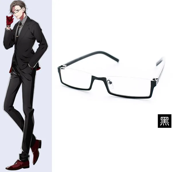 Division Rap Battle Hypnosis Mic DRB Iruma Jyuto Cosplay Glasses Halloween Cosplay Costume Accessories