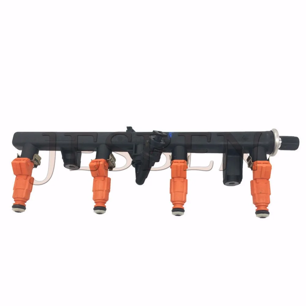 Fuel Rail 0280151048 & Fuel Injectors 0280155769 For Alfa Romeo 145 146 147 156 166 GTV Spider 1.6 2.0 1994-2010 0 280 151 048