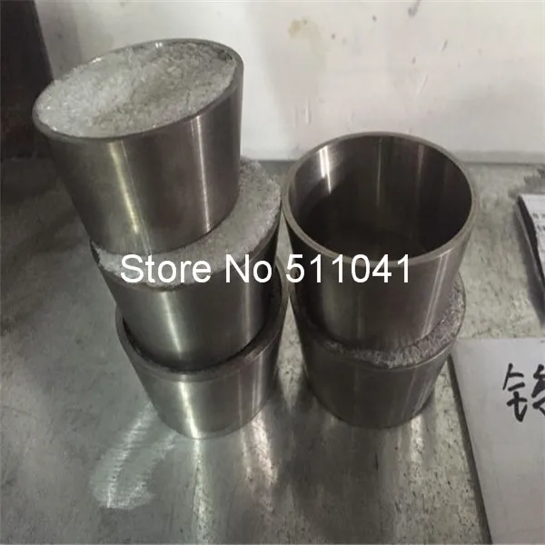 New  high quality Tungsten crucible 99.96% purity 2mm thickness 25mm height OD 52mm 5pcs wholesale Paypal is available