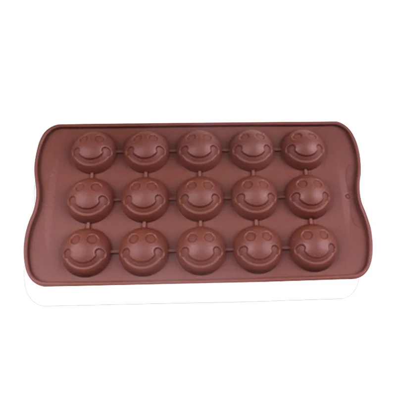 Smile Type Silicone Cake Chocolate Mold Jelly Mold Cake Moulds Bakeware D551