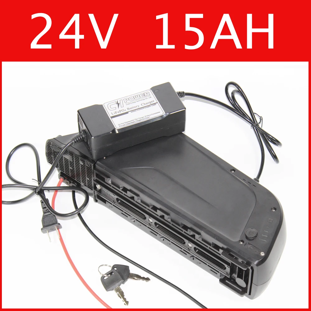 Down tube 24V 15AH e bike Lithium ion battery samsung electric bike 24v battery with 5V USB ebike battery , Free customs duty