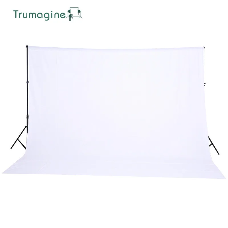 TRUMAGINE 3*2M/10*6.5ft White Screen Fotografia Photography Studio Background Cotton Non-pollutant Photo Photography backdrops