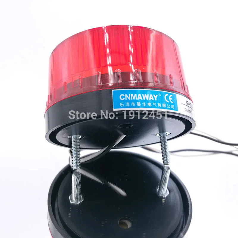 Buzzer Strobe Signal Warning light TB35 N-3071J 12V 24V 220V Indicator LED Lamp small Flashing Security Alarm IP44 LTE-5061