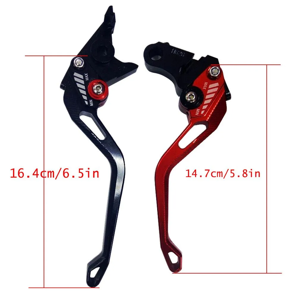 For Yamaha YFM 700 Raptor 700R 2008 -2020 CNC Aluminum Short Long Adjustable 3D Motorcycle Brake Clutch Levers Handle Grip