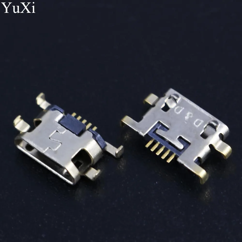 

YuXi 20pcs Micro USB jack Charging Socket Connector For ZTE V815W For lenovo A798T A590 A808 A706T A670T S890 S820 S880 A710