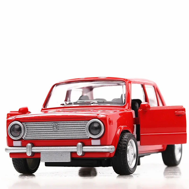 Simulation 1:32 Russian Rada alloy car model,die-cast metal pull back children\'s toy classic car model,free shipping