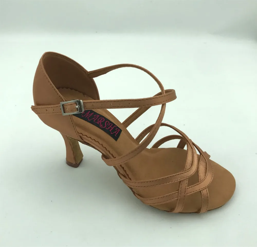 Sapatos de salto alto 8.5cm, confortável e moderno, para festa, casamento, salão latino, salsa, tango, 6228dtn