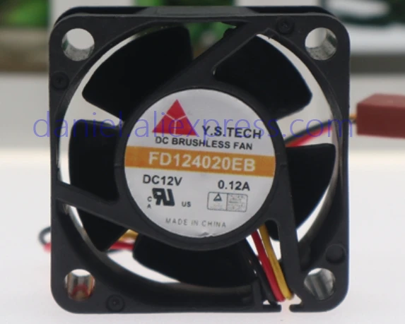 

FD124020EB DC12V 0.12A 4020 Exchange Cabinet Cooling Fan