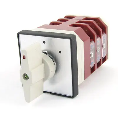 Ui500V Ith16A On-Off-On 12 Terminals 3 Position Universal Changeover Switch