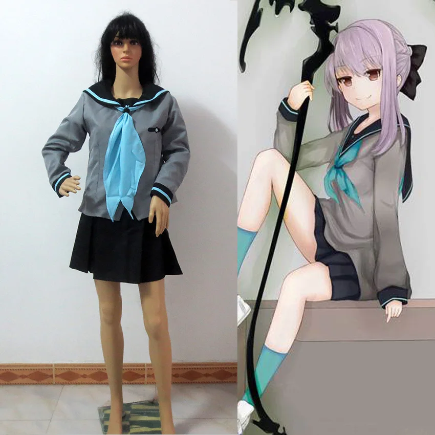 Seraph Van De End Hiiragi Shinoa Cosplay Kostuum Japanse Anime Kleding Top & Shirt & Tie Custom Made Gratis Verzending