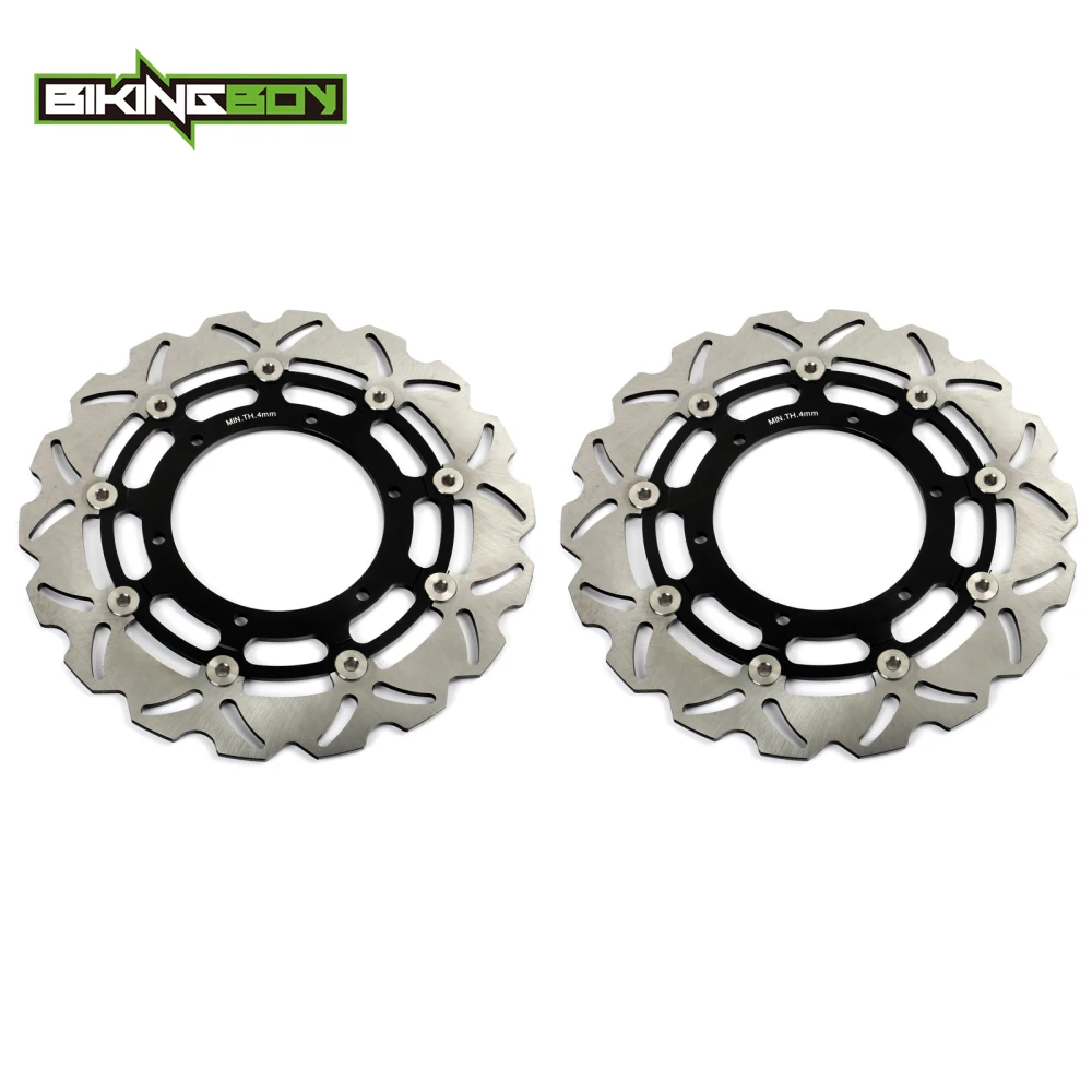 BIKINGBOY Front Brake Discs Rotors Disks YZF R7 99 00 01 FJR 1300 04-13 FJR1300 ABS 03-17 07 08 FJR 1300 AE AS MT-01 1670 05 06