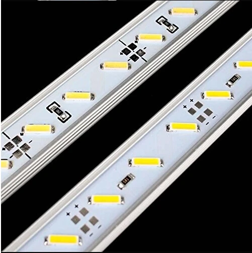 Hard LED Strip 7020 SMD Cool Warm White Rigid Bar 0.5M 36leds LED Light With 