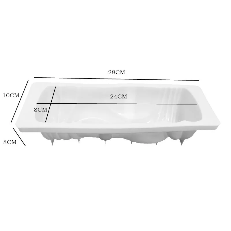 SHENHONG stampi in Silicone antiaderente spirale ondulata fai da te pasticceria snack Dessert torta Pan cottura stampo strumenti di decorazione