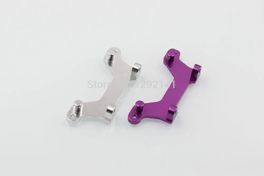 GTBRacing CNC Aluminum Rear Body Mount for HPI RS4 3 Evo Nitro (Silver / Purple )