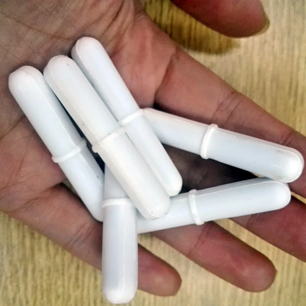 B9x45mm Labor Magnetrührer Mixer Rührstäbe PTFE Rührstab, 10 Stück