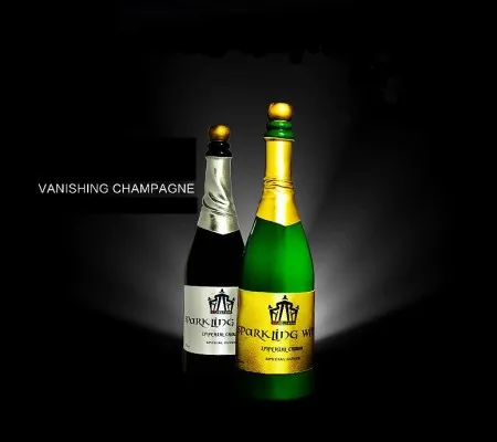 New Vanishing Champagne Bottle ( Green Available ) Magic Trick Accessories Stage Magic Props Close Up