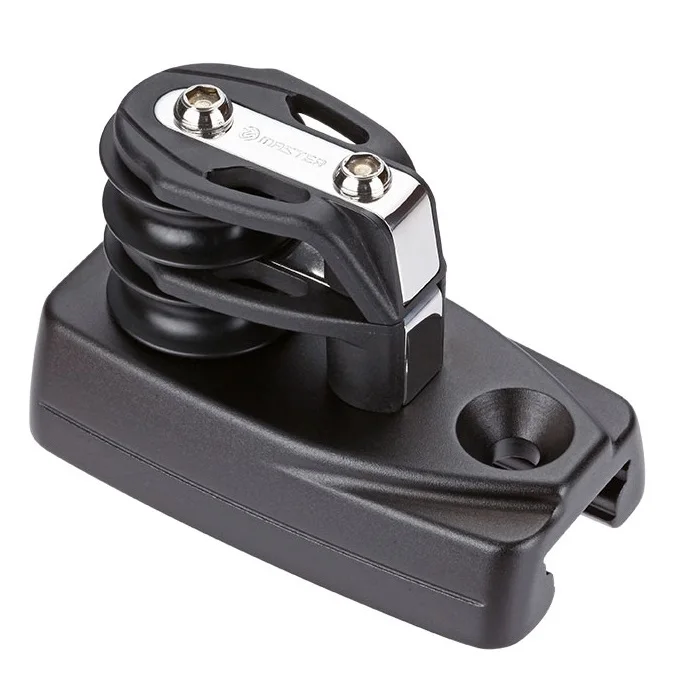 

Marine Boat Yacht Sailboat Dinghy 27mm 1.06 Inch Control End Double Sheave (Pair) Travelers & Genoa Systems Master EC-2712F