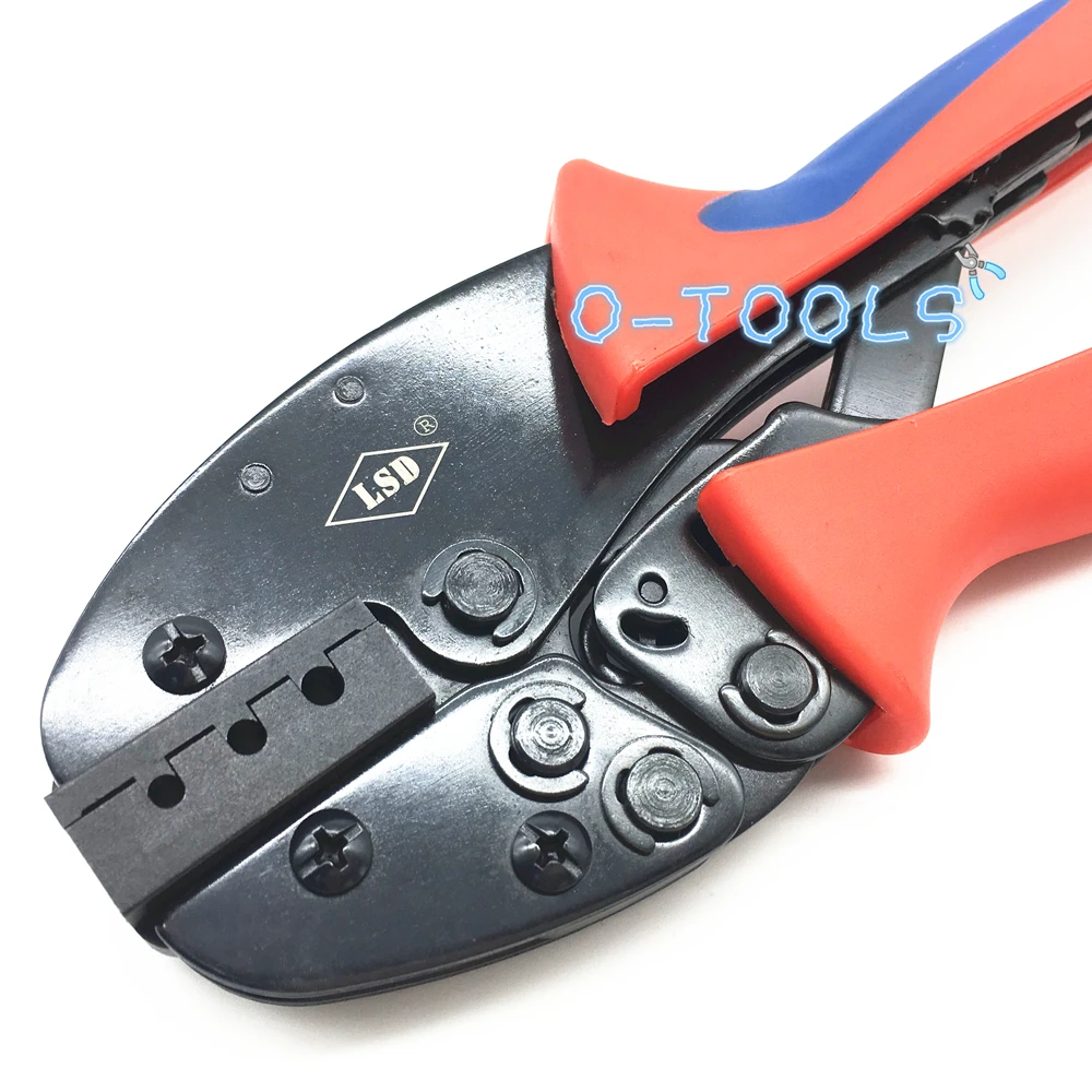 Multifunctional ratchet crimping tool for attach metal sheath aglets to the end of laces special made aglet crimper plier tools