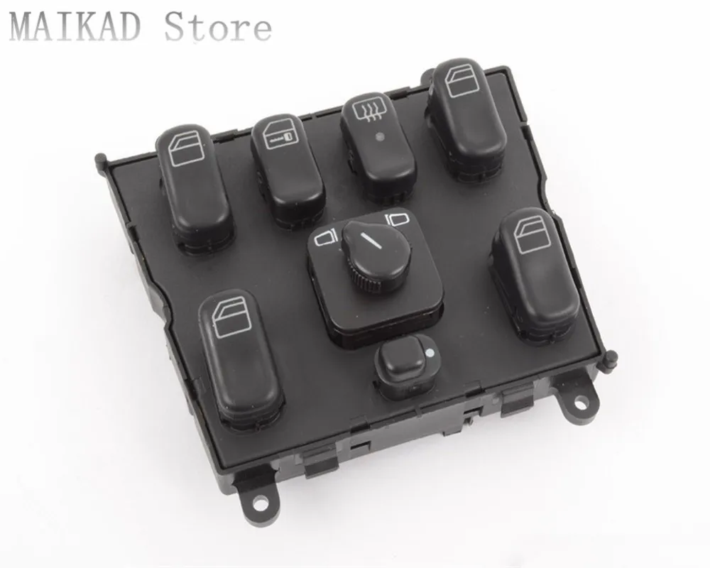 Front left Window Lifter Switch Window Mirror Control Switch for Mercedes-Benz W163 ML270 ML230 ML320 ML350 ML430 500A1638206610