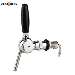 Draft eer tap with 30mm thread shank and accessore for hose ,flow control ball beer tap,brass material,for homebrew