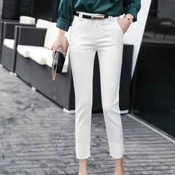 Pencil Pants Women Trousers 2019 Autumn New Ankle-length Pantalon Femme High Waist Slim Stretchy Pantalones Mujer Woman Pants