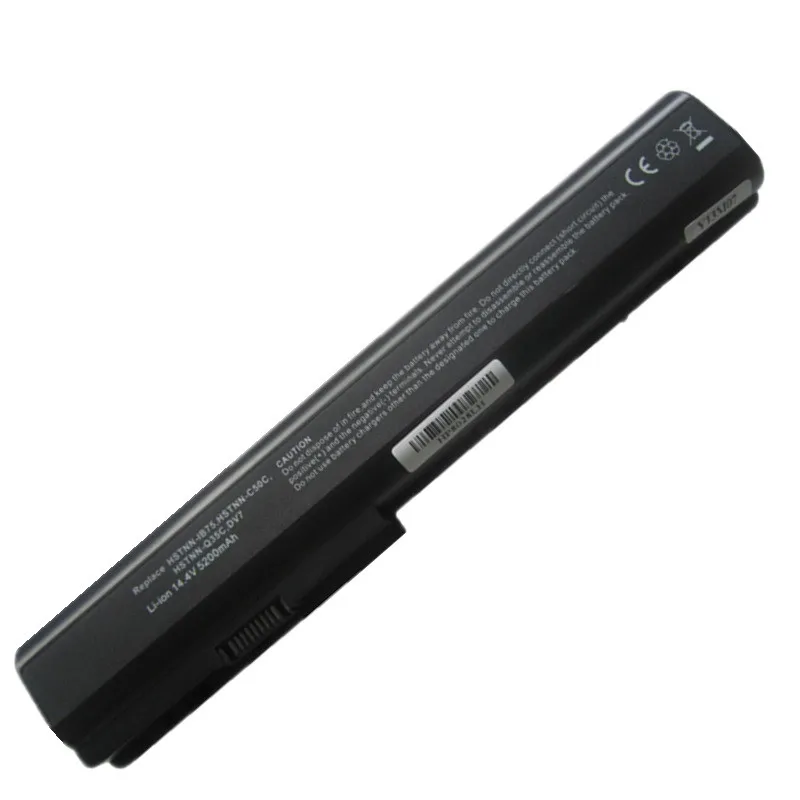 Imagem -02 - Bateria Portátil 7xinbox com 14.4v e 5200mah para hp Pavillon Hdx18 Dv7 593553501 593553001 593553-001