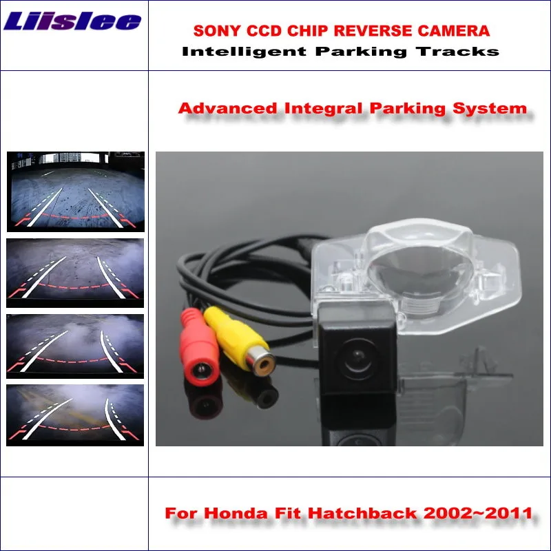 

Auto Intelligentized Reversing Camera For Honda Fit Hatchback / Insight / Jazz Rear View Back Up Dynamic Guidance Tracks