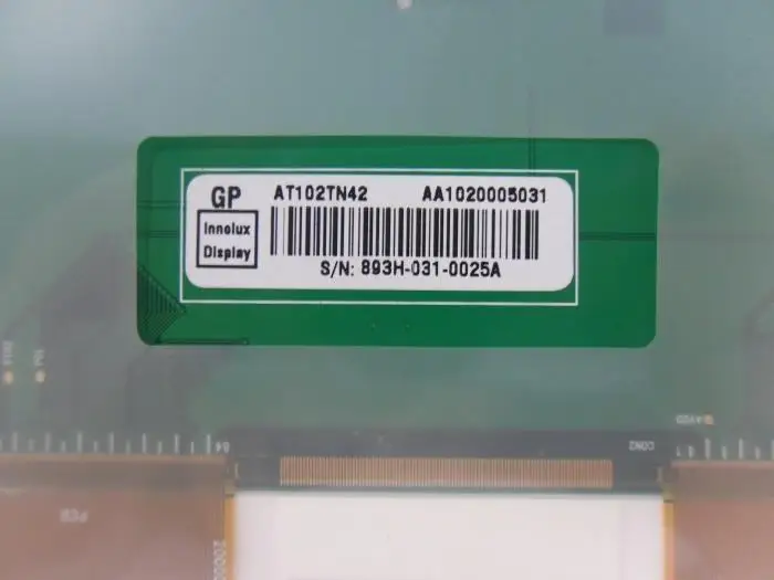 Tela display lcd at102tn42 de 10.2 polegadas
