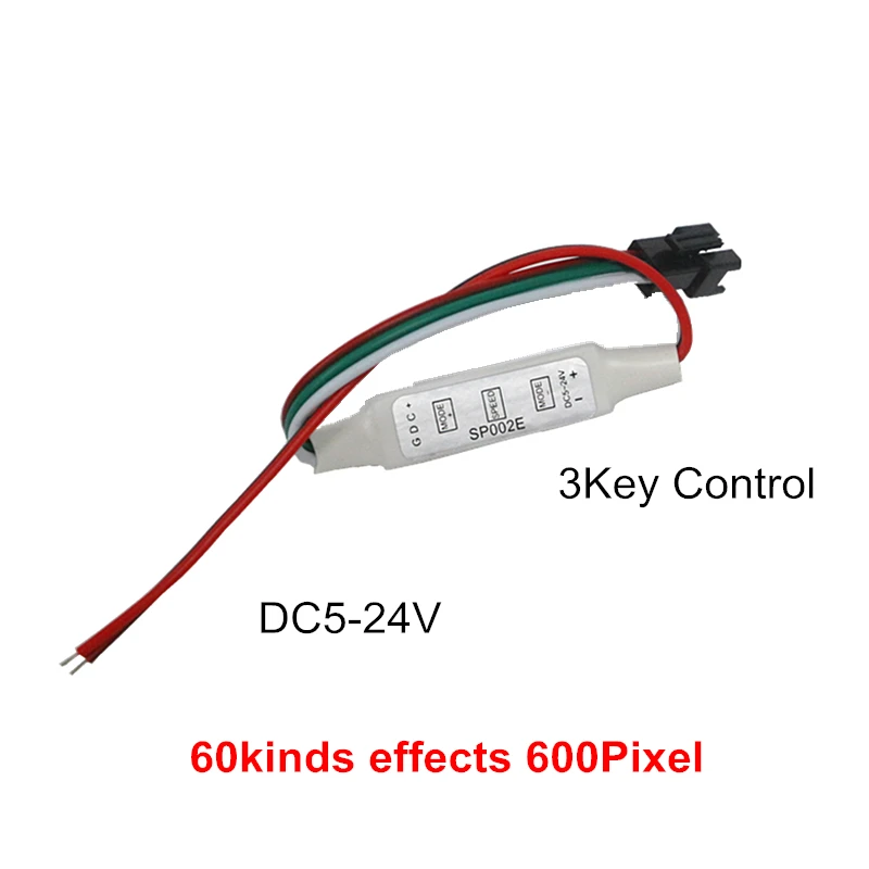 DC 5-24V Mini 3Key / 14Key RF / 21Key RF Remote Controller For WS2811 WS2812B SK6812 6803 1903 Dream Color Pixel LED Strip light
